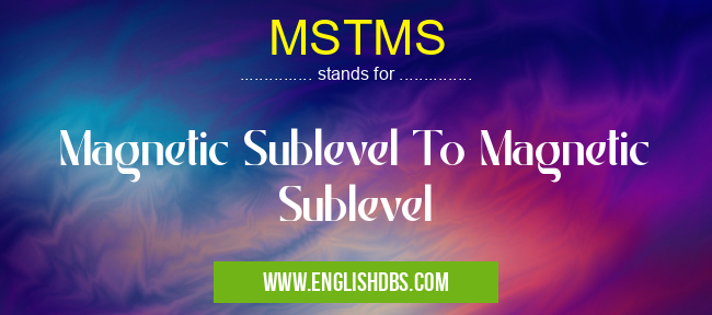 MSTMS