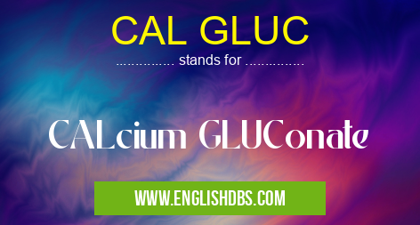 CAL GLUC