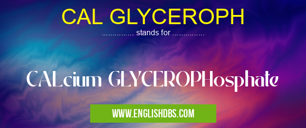 CAL GLYCEROPH