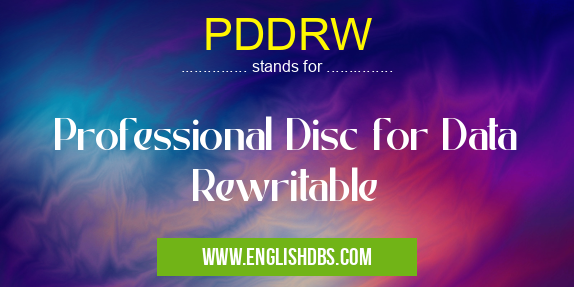 PDDRW