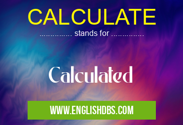 CALCULATE