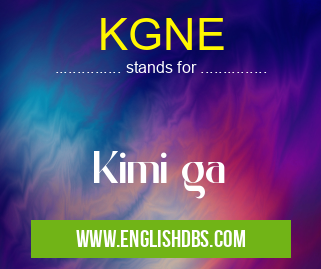 KGNE