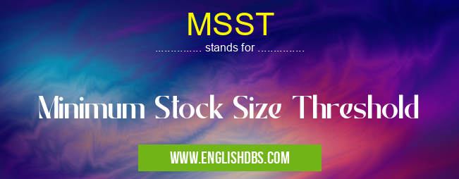 MSST