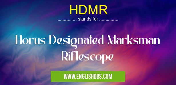 HDMR