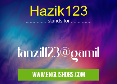 Hazik123