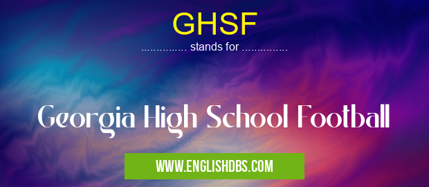 GHSF