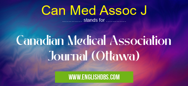 Can Med Assoc J