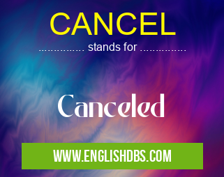 CANCEL