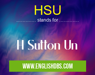 HSU