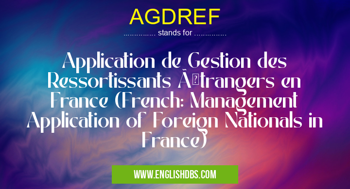 AGDREF