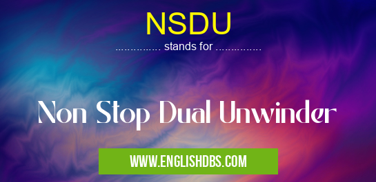 NSDU