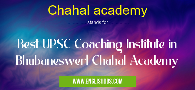 Chahal academy