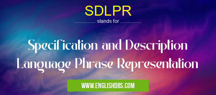 SDLPR