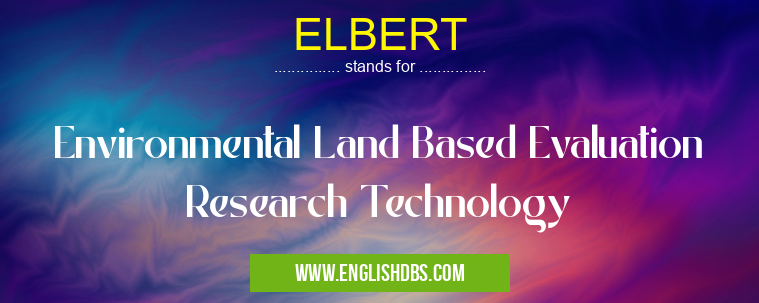 ELBERT