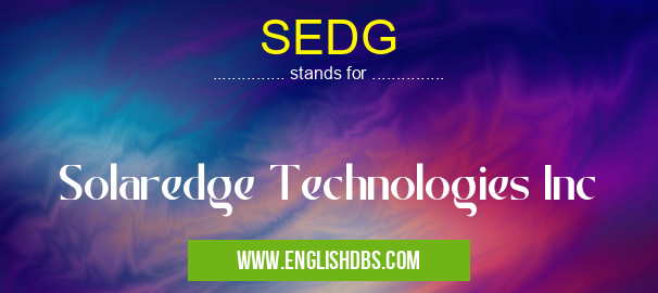 SEDG