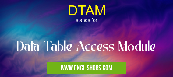 DTAM