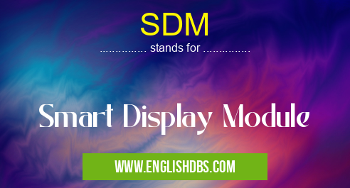 SDM