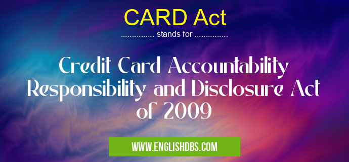 CARD Act