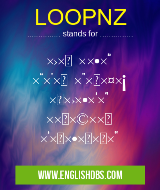 LOOPNZ