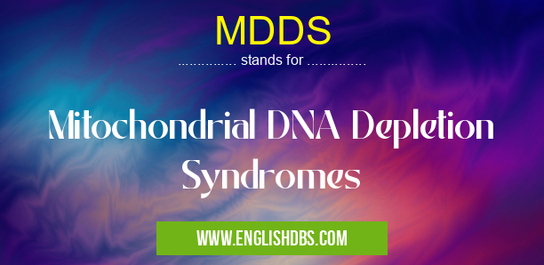 MDDS