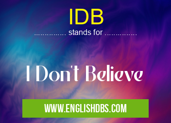 IDB