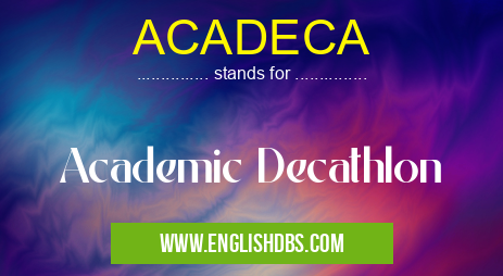 ACADECA