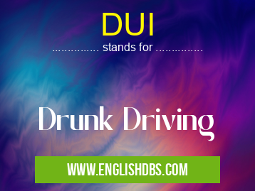 DUI