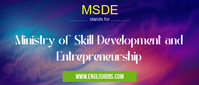 MSDE