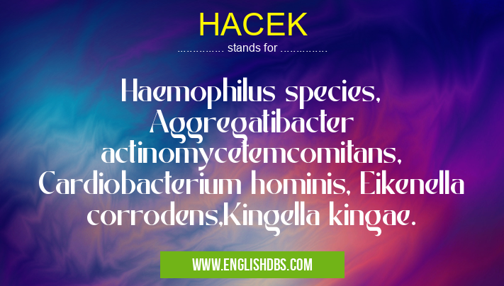 HACEK