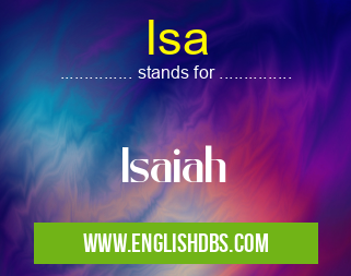 Isa