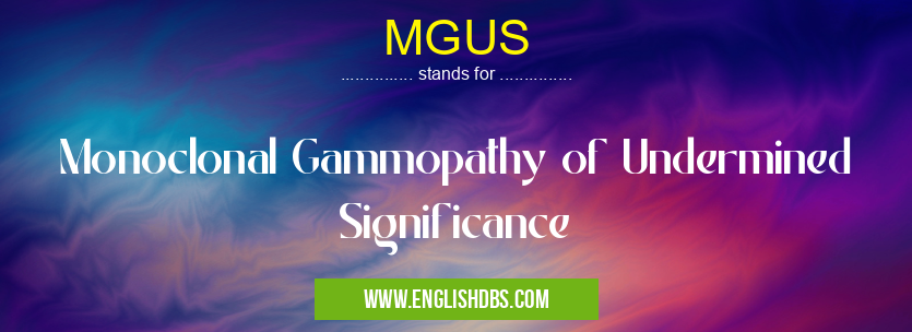 MGUS