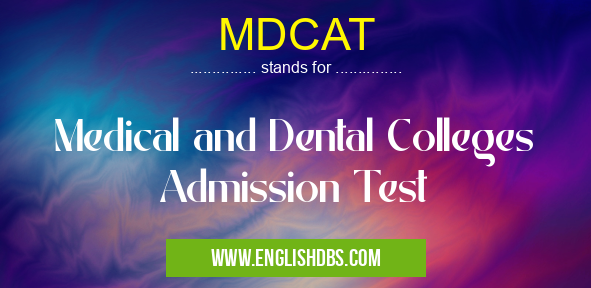 MDCAT