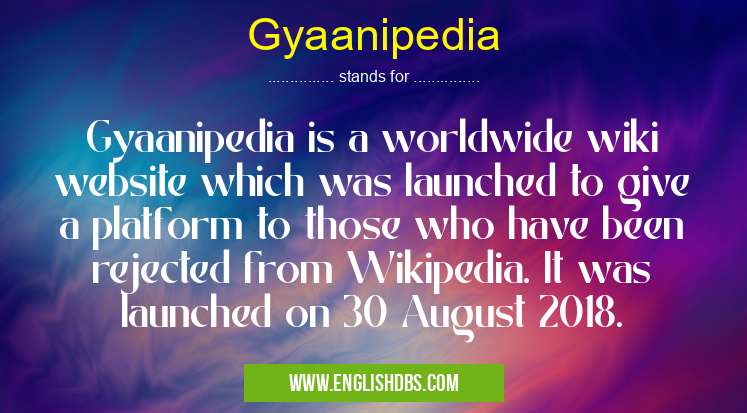 Gyaanipedia