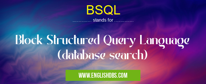 BSQL