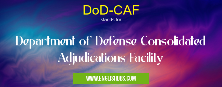 DoD-CAF