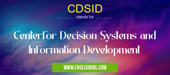 CDSID