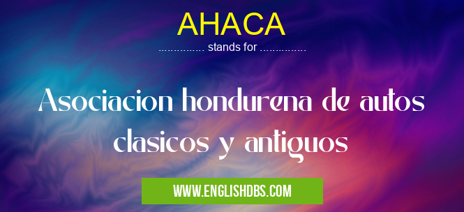 AHACA