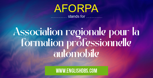 AFORPA