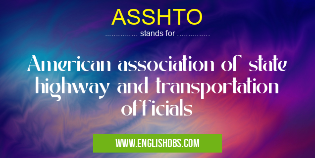 ASSHTO