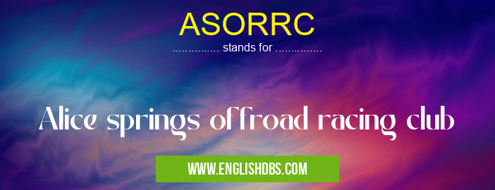 ASORRC