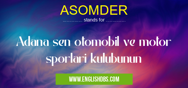 ASOMDER