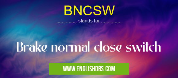 BNCSW