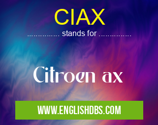 CIAX