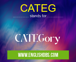 CATEG