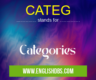 CATEG