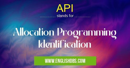 API