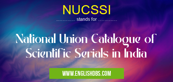 NUCSSI