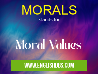 MORALS