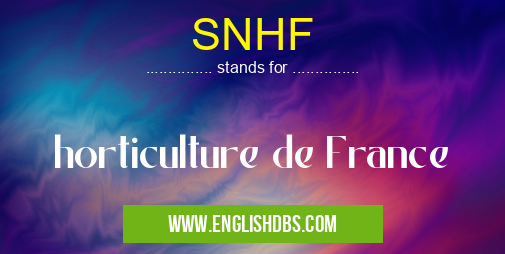 SNHF