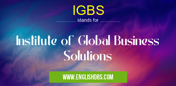 IGBS